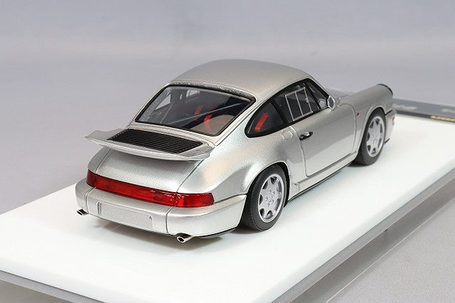 Laden Sie das Bild in Galerie -Viewer, VISION 1/43 Porsche 911 (964) Carrera 4 Lightweight 1990 Silver
