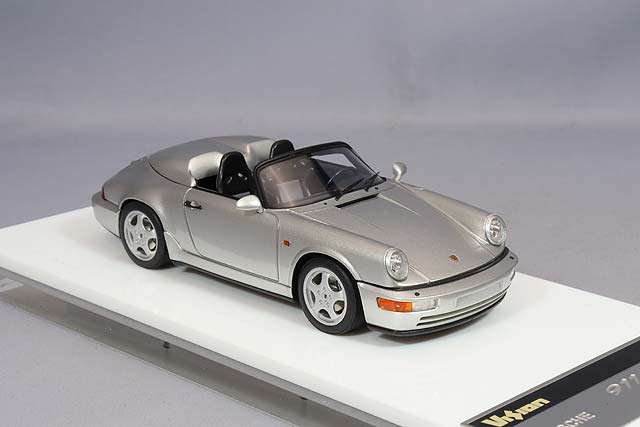Load image into Gallery viewer, VISION 1/43 Porsche 911 (964) Carrera 2 Speedster 1993 Silver
