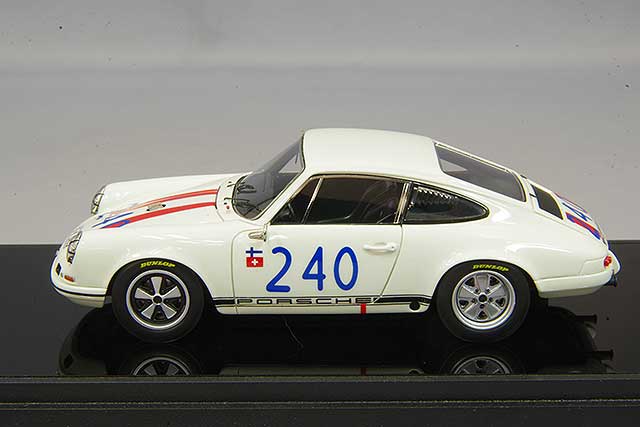 Load image into Gallery viewer, VISION 1/43 Porsche 911 R 1969 Targa Florio #240 D. Spoerry / P. Toivonen
