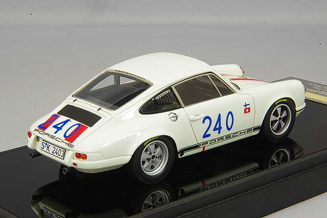 Load image into Gallery viewer, VISION 1/43 Porsche 911 R 1969 Targa Florio #240 D. Spoerry / P. Toivonen

