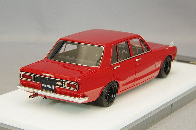 Load image into Gallery viewer, VISION 1/43 Nissan Skyline 2000 GT-R (PGC10) 1969 Red / RS Watanabe 8-Spoke Wheels
