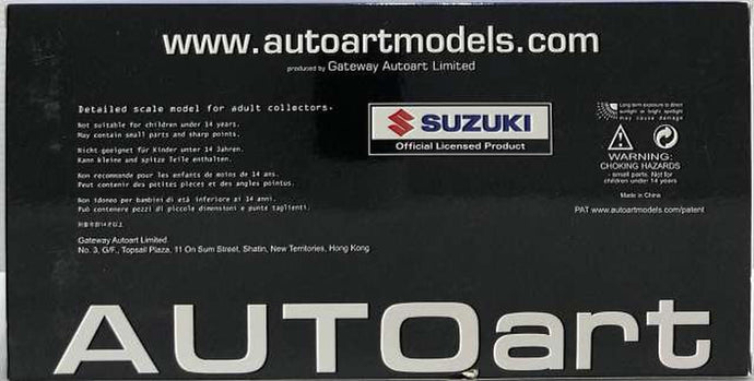 AUTOart [78502] 1/18 Suzuki Jimny (JB64) Scale Model Car– Used