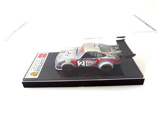EIDOLON 1/43 Porsche 911 Carrera RSR Turbo Le Mans 1974 (Silver/Red)– Used