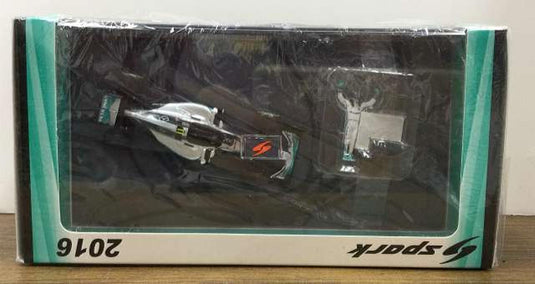 SPARK S5025 Mercedes F1 W07 Hybrid 2016 1/43 Scale Car– Used
