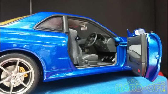 AUTOart 77335 Nissan Skyline GT-R (R34) V-SPEC II 1/18 Scale Car– Used