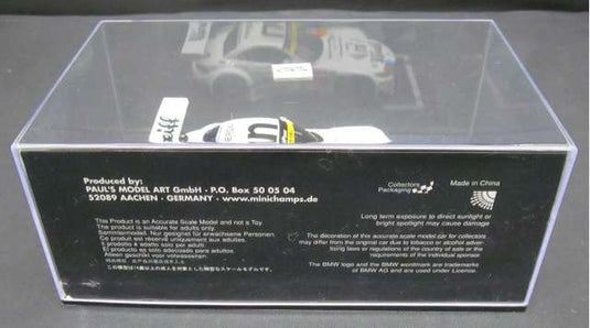 MINICHAMPS BMW Z4 GT3 BMW SPORTS TROPHY 1/43 Scale Model Car– Used