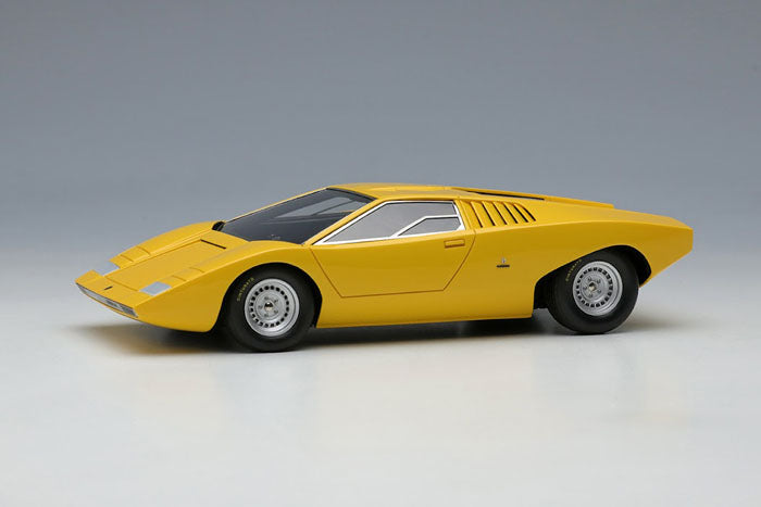 Chargez l&#39;image dans la visionneuse de la galerie, Pre-order EIDOLON 1/43 EM210A Lamborghini Countach LP500 Bertone Geneva Motor Show 1971 Yellow
