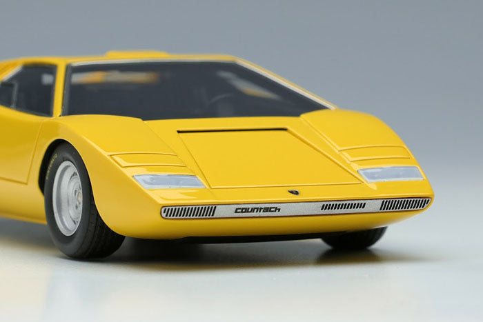 Laden Sie das Bild in Galerie -Viewer, Pre-order EIDOLON 1/43 EM210A Lamborghini Countach LP500 Bertone Geneva Motor Show 1971 Yellow
