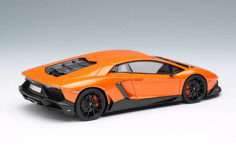 Laden Sie das Bild in Galerie -Viewer, EIDOLON EM285L Lamborghini Aventador LP720-4 50°Anniversario 2013 Arancio Atlas Limited 60pcs Make Up 1/43 EM285L
