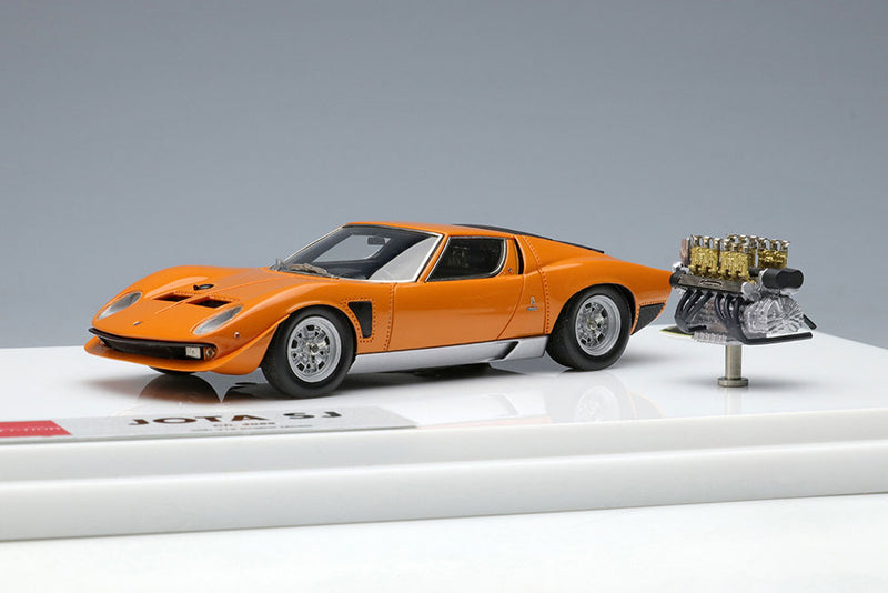 Laden Sie das Bild in Galerie -Viewer, EIDOLON 1/43 EM331SP Lamborghini Jota SJ #4088 with V12 Engine  Limited 100pcs
