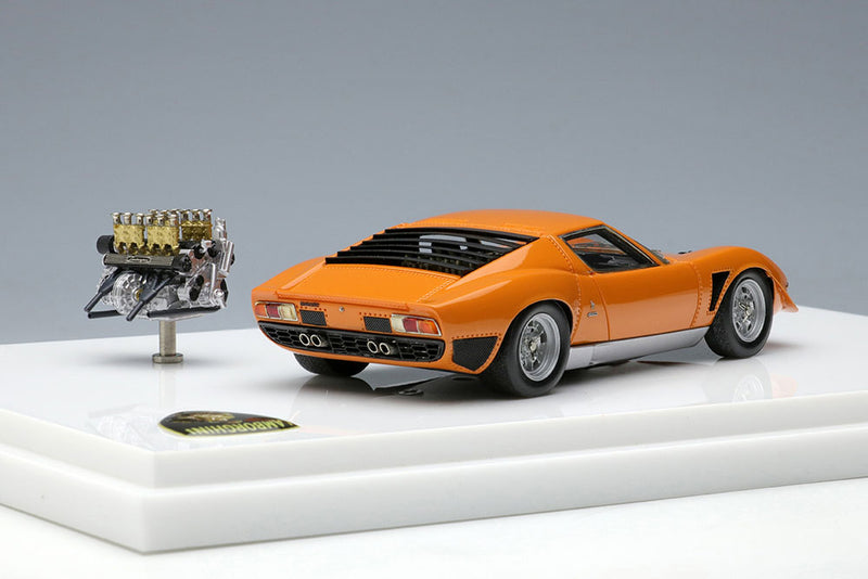 Chargez l&#39;image dans la visionneuse de la galerie, EIDOLON 1/43 EM331SP Lamborghini Jota SJ #4088 with V12 Engine  Limited 100pcs
