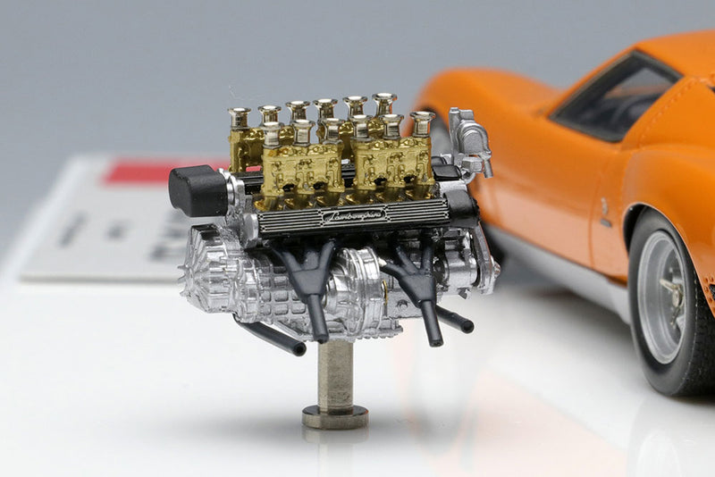 Chargez l&#39;image dans la visionneuse de la galerie, EIDOLON 1/43 EM331SP Lamborghini Jota SJ #4088 with V12 Engine  Limited 100pcs
