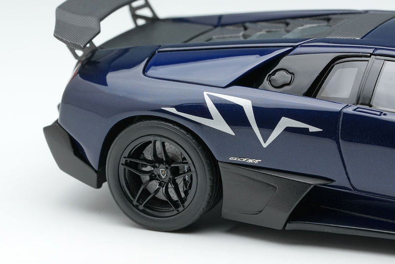 Chargez l&#39;image dans la visionneuse de la galerie, EIDOLON 1/43 EM336R Lamborghini Murcielago LP670-4 Super Veloce 2009 Blu Fontus Limited 50pcs
