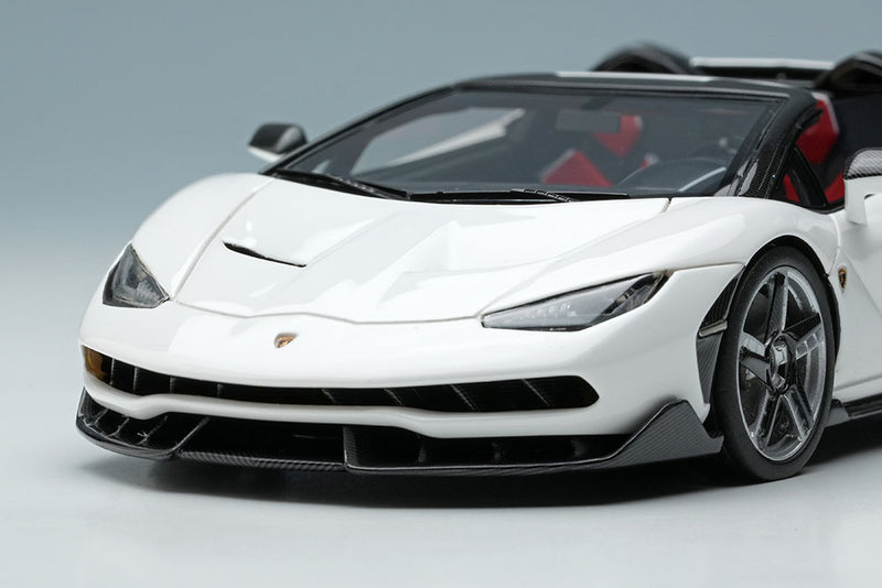 Load image into Gallery viewer, EIDOLON 1/43 EM406D Lamborghini Centenario Roadster LP770-4 2016 Bianco Monocerus Limited 60pcs
