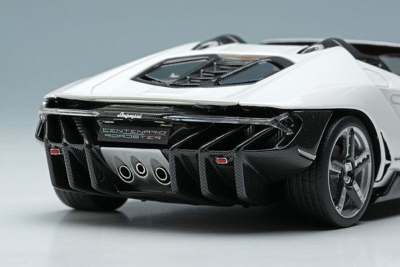 Load image into Gallery viewer, EIDOLON 1/43 EM406D Lamborghini Centenario Roadster LP770-4 2016 Bianco Monocerus Limited 60pcs
