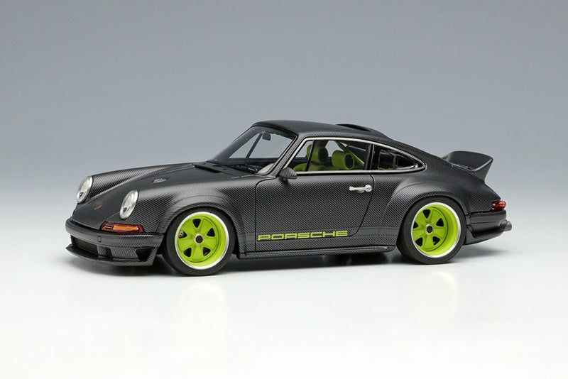 Chargez l&#39;image dans la visionneuse de la galerie, EIDOLON 1/43 EM427K Singer 911 DLS 2022 Matte Visible Carbon Limited 150pcs
