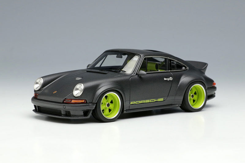 Laden Sie das Bild in Galerie -Viewer, EIDOLON 1/43 EM427K Singer 911 DLS 2022 Matte Visible Carbon Limited 150pcs
