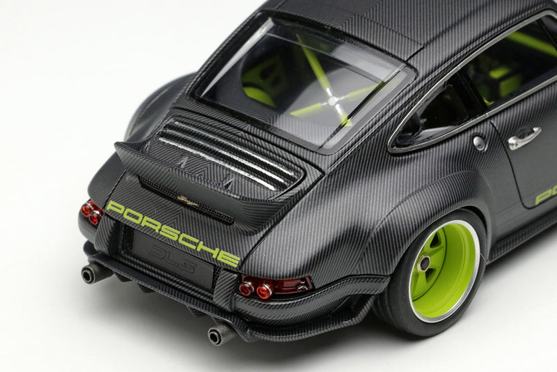 Load image into Gallery viewer, EIDOLON 1/43 EM427K Singer 911 DLS 2022 Matte Visible Carbon Limited 150pcs
