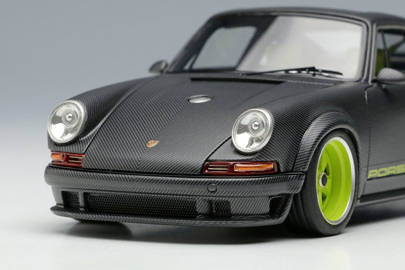 Load image into Gallery viewer, EIDOLON 1/43 EM427K Singer 911 DLS 2022 Matte Visible Carbon Limited 150pcs
