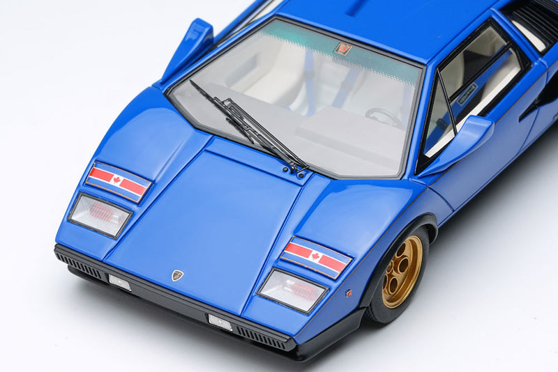 Chargez l&#39;image dans la visionneuse de la galerie, EIDOLON EM440D Lamborghini Countach LP500S Walter Wolf 2nd Ch.1120202 Aero Mirror ver. Limited 100pcs Make Up 1/43 EM440D
