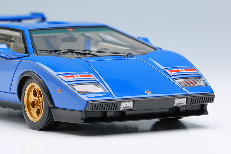 Chargez l&#39;image dans la visionneuse de la galerie, EIDOLON EM440D Lamborghini Countach LP500S Walter Wolf 2nd Ch.1120202 Aero Mirror ver. Limited 100pcs Make Up 1/43 EM440D

