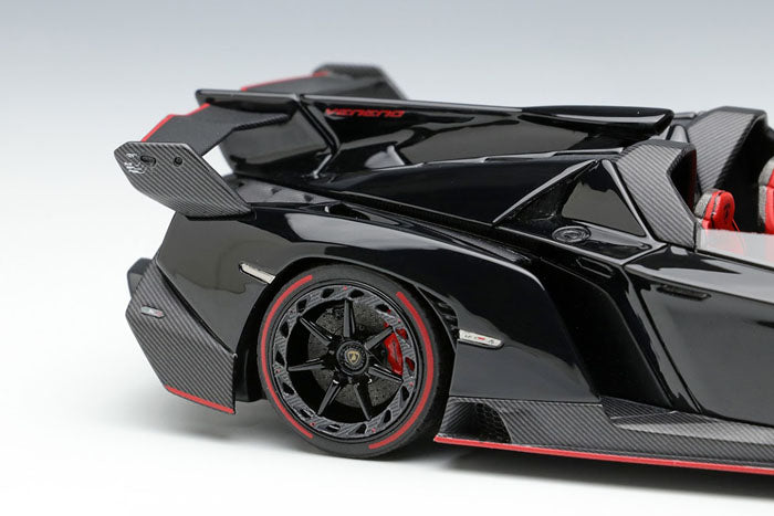 Load image into Gallery viewer, Lamborghini Veneno Roadster 2015 Black Limited 80pcs EIDOLON  1/43
