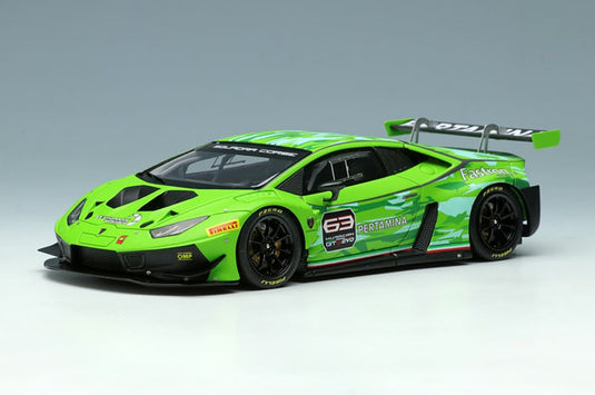 EIDOLON EM469A Lamborghini Huracan GT3 EVO 2018 Matt Green /Camouflage (Presentation) Make Up 1/43 EM469A