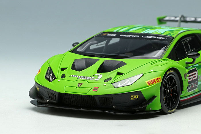 Laden Sie das Bild in Galerie -Viewer, EIDOLON EM469A Lamborghini Huracan GT3 EVO 2018 Matt Green /Camouflage (Presentation) Make Up 1/43 EM469A
