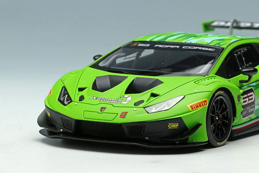 EIDOLON EM469A Lamborghini Huracan GT3 EVO 2018 Matt Green /Camouflage (Presentation) Make Up 1/43 EM469A