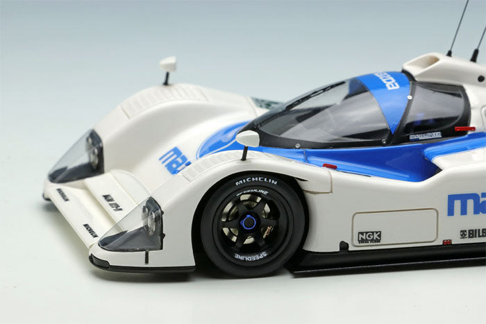 Laden Sie das Bild in Galerie -Viewer, EIDOLON EM486 Mazda MXR-01 Mazda Speed SWC Silverstone 1992 No.5 2nd Make Up 1/43 EM486
