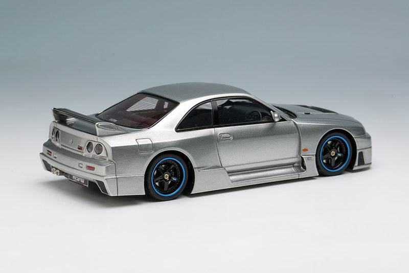 Laden Sie das Bild in Galerie -Viewer, Pre-order EIDOLON 1/43 EM500 NISMO GT-R LM Road car 1995 Silver
