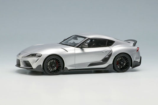 EIDOLON EM502F Toyota GR Supra 2019 TRD Package Silver Metallic Make Up 1/43 EM502F
