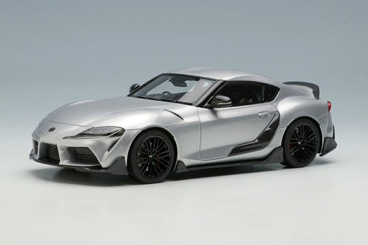 EIDOLON EM502F Toyota GR Supra 2019 TRD Package Silver Metallic Make Up 1/43 EM502F