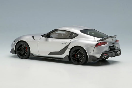 EIDOLON EM502F Toyota GR Supra 2019 TRD Package Silver Metallic Make Up 1/43 EM502F