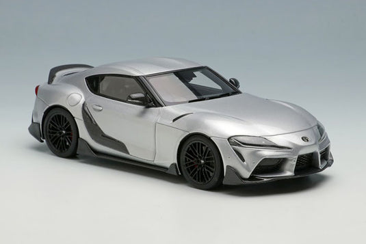 EIDOLON EM502F Toyota GR Supra 2019 TRD Package Silver Metallic Make Up 1/43 EM502F