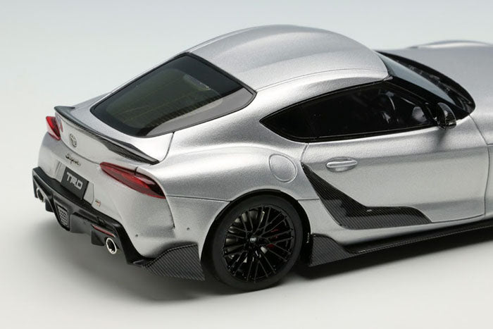 Laden Sie das Bild in Galerie -Viewer, EIDOLON EM502F Toyota GR Supra 2019 TRD Package Silver Metallic Make Up 1/43 EM502F
