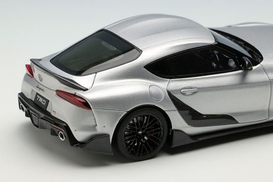 EIDOLON EM502F Toyota GR Supra 2019 TRD Package Silver Metallic Make Up 1/43 EM502F