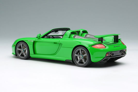 EIDOLON EM567H Porsche Carrera GT 2004 (Rear Wing Up) (US spec) Viper Green Limited 80pcs Make Up 1/43 EM567H
