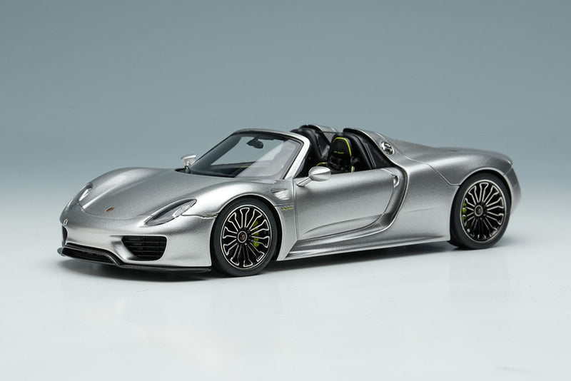 Chargez l&#39;image dans la visionneuse de la galerie, EIDOLON 1/43 EM568A Porsche 918 Spyder 2011 GT Silver
