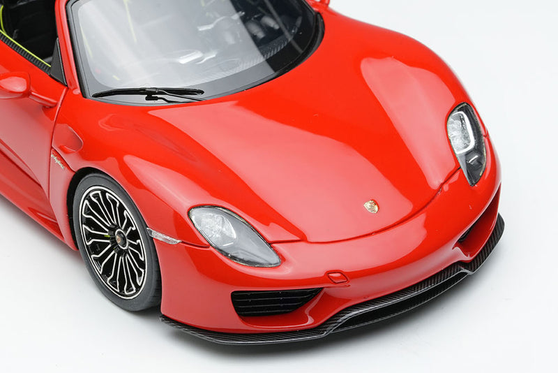 Laden Sie das Bild in Galerie -Viewer, EIDOLON 1/43 EM568B Porsche 918 Spyder 2011 Guards Red
