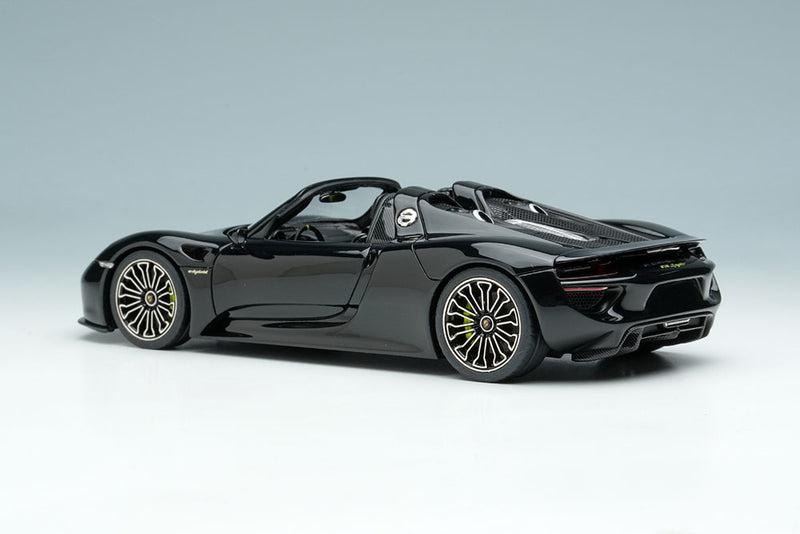 Laden Sie das Bild in Galerie -Viewer, EIDOLON 1/43 EM568C Porsche 918 Spyder 2011 Black
