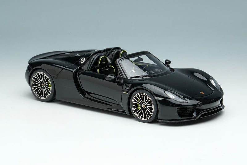 Laden Sie das Bild in Galerie -Viewer, EIDOLON 1/43 EM568C Porsche 918 Spyder 2011 Black
