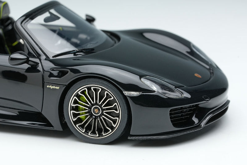 Laden Sie das Bild in Galerie -Viewer, EIDOLON 1/43 EM568C Porsche 918 Spyder 2011 Black
