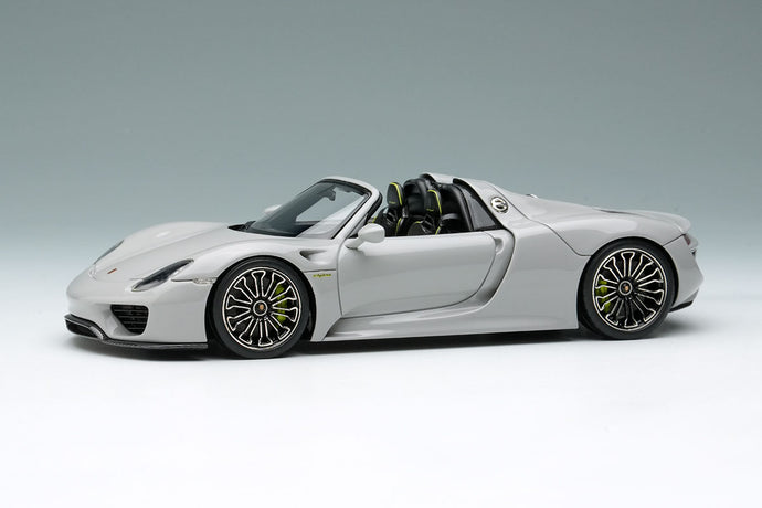 EIDOLON EM568J Porsche 918 Spyder 2011 Fashion Gray (Limited 60pcs) Make Up 1/43 EM568J