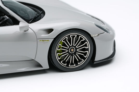 EIDOLON EM568J Porsche 918 Spyder 2011 Fashion Gray (Limited 60pcs) Make Up 1/43 EM568J