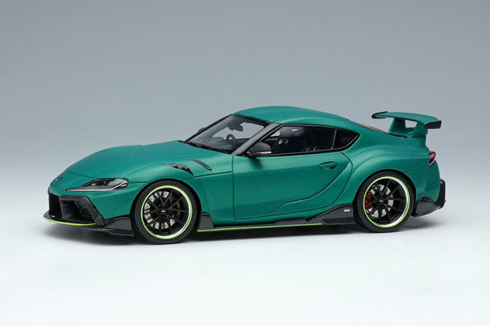 EIDOLON EM595A TOM'S GR Supra 2020 Legend Green Make Up 1/43 EM595A