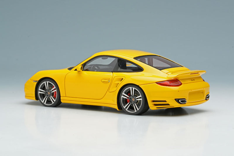 Laden Sie das Bild in Galerie -Viewer, EIDOLON EM619A Porsche 911 (997.2) Turbo 2010 Speed Yellow Limited 50pcs Make Up 1/43 EM619A
