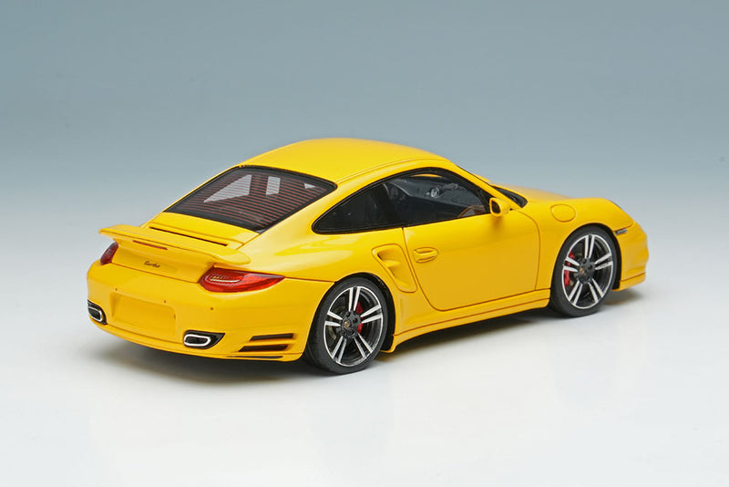 Laden Sie das Bild in Galerie -Viewer, EIDOLON EM619A Porsche 911 (997.2) Turbo 2010 Speed Yellow Limited 50pcs Make Up 1/43 EM619A
