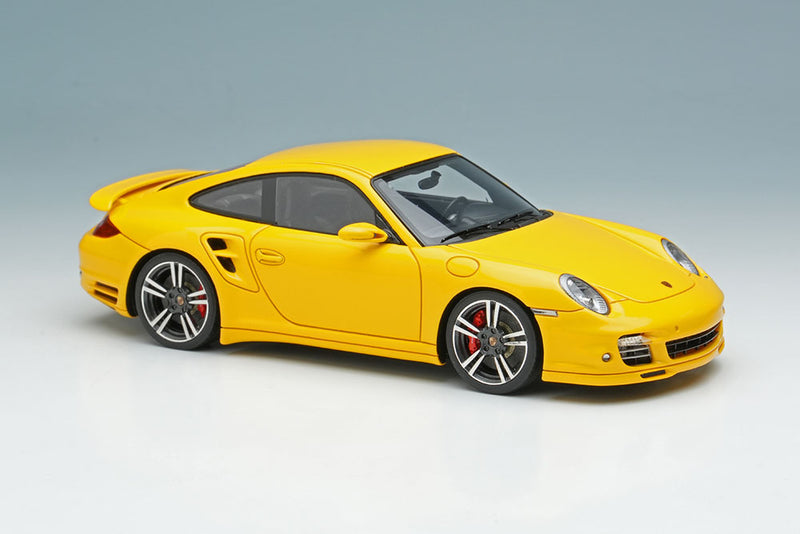 Laden Sie das Bild in Galerie -Viewer, EIDOLON EM619A Porsche 911 (997.2) Turbo 2010 Speed Yellow Limited 50pcs Make Up 1/43 EM619A

