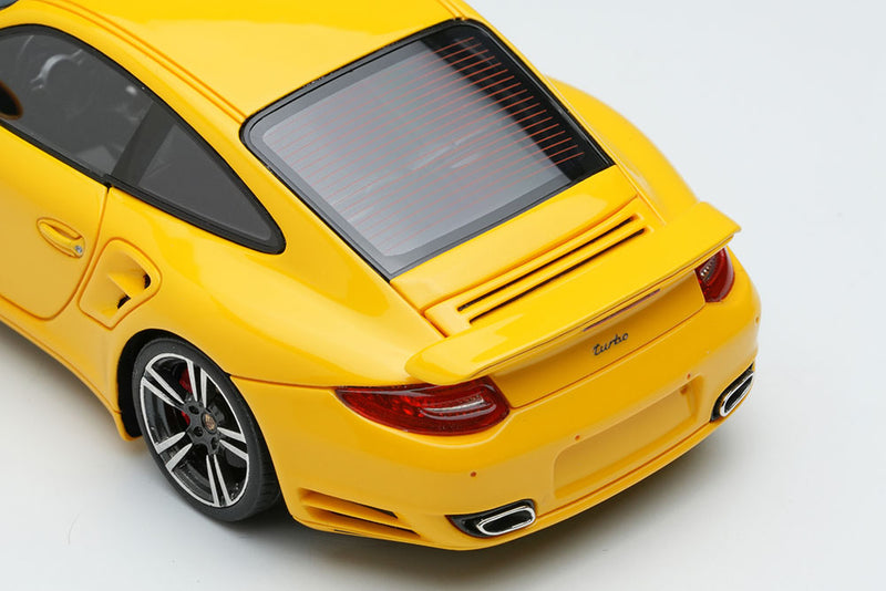 Laden Sie das Bild in Galerie -Viewer, EIDOLON EM619A Porsche 911 (997.2) Turbo 2010 Speed Yellow Limited 50pcs Make Up 1/43 EM619A
